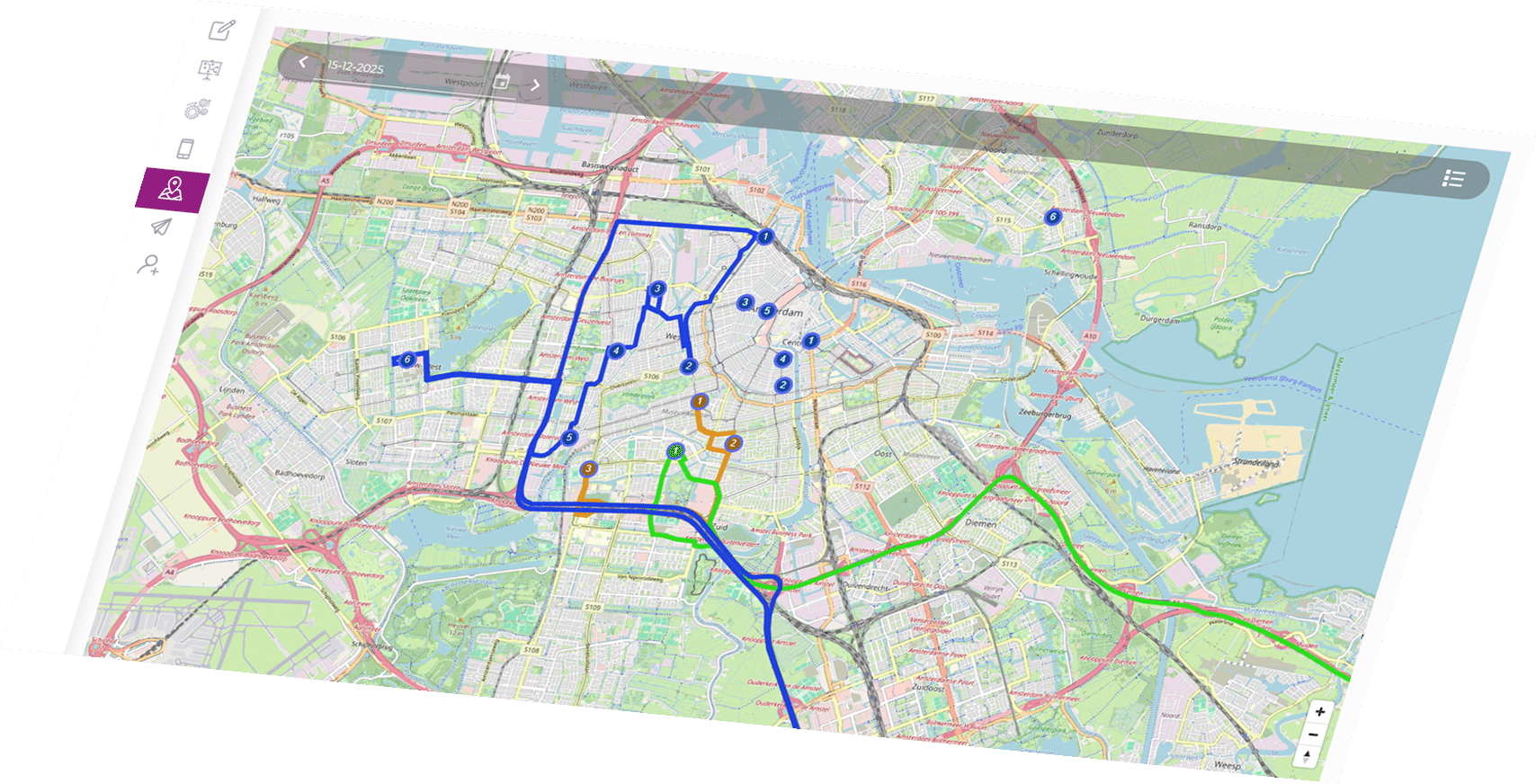 Routekaart